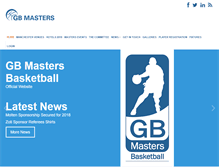 Tablet Screenshot of gbmasters.org